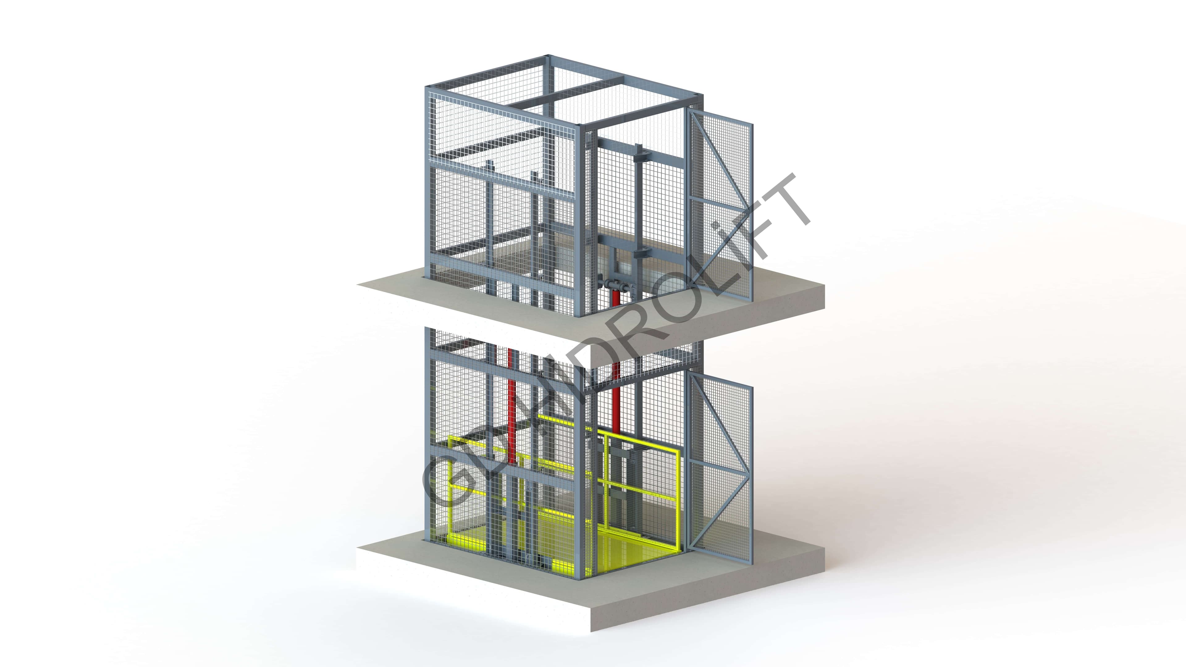 Kolonlu Yük Platformu