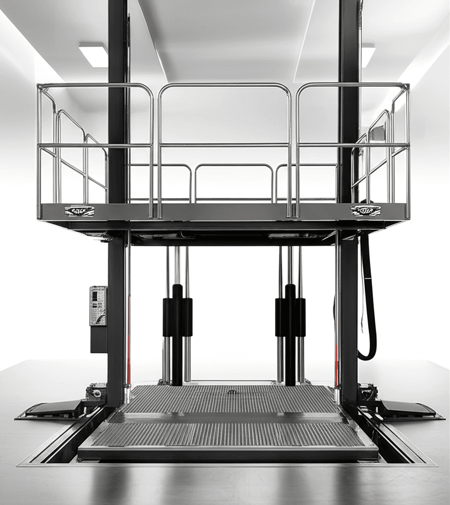 Kolonlu Araç Asansörü